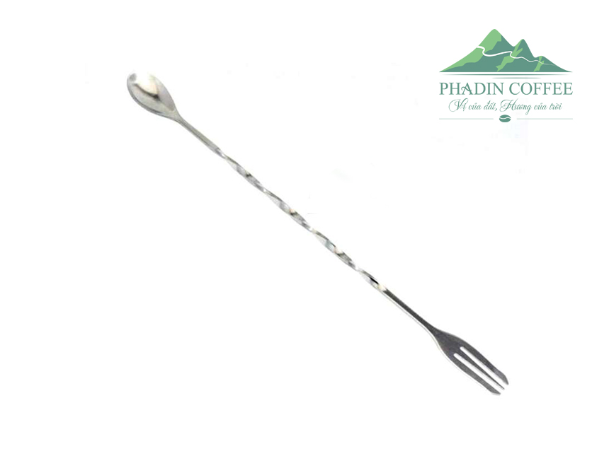 Bar spoon 30cm – Phadin Coffee là dụng cụ không thể thiếu trong quầy bar