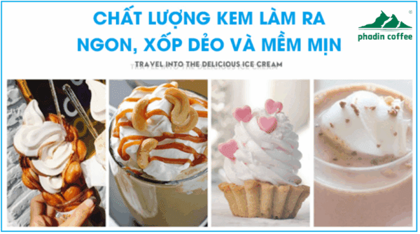 Máy làm kem tươi D840
