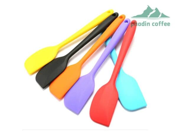Thìa vét silicon 21 cm