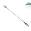 Thìa khuấy Bar Spoon inox 2 đầu – 26cm