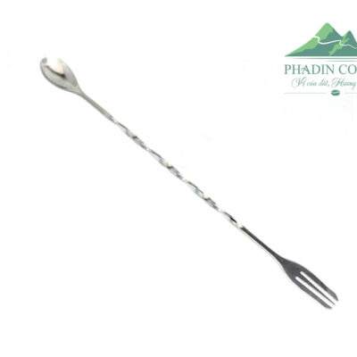 Muỗng/thìa pha chế | Thìa khuấy Barspoon 26cm | Inox 2 đầu