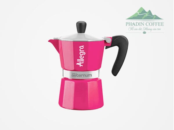 Bình moka pot Bialetti Allegra Fucsia