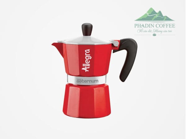 Bình moka pot Bialetti Allegra Rossa
