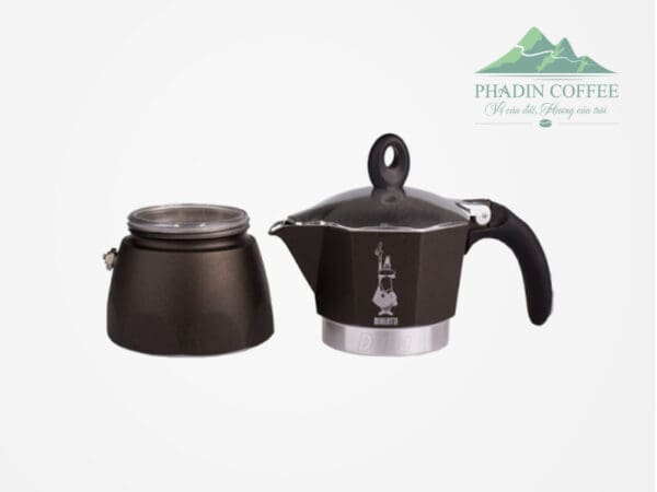 Bình moka pot Bialetti Dama Lamour Grigia
