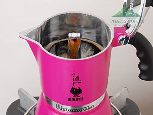 Bình moka pot Bialetti Fiammetta Fucsia