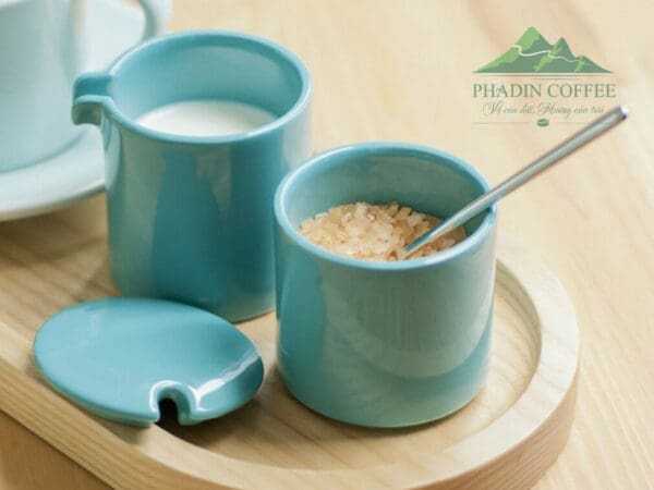Bond 90ml Sugar and Creamer + Spoon Set