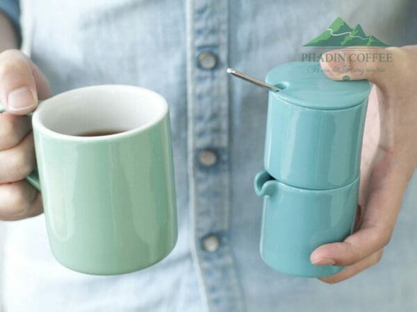Bond 90ml Sugar and Creamer + Spoon Set