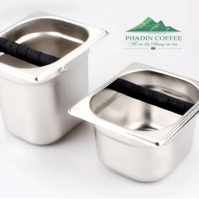 Khay Đập Bã Cà Phê | Hộp đập bã cà phê | Coffee Knock Box| Cao 15cm