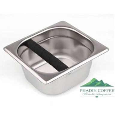 Khay Đập Bã Cà Phê | Hộp đập bã cà phê | Coffee Knock Box| Cao 10cm