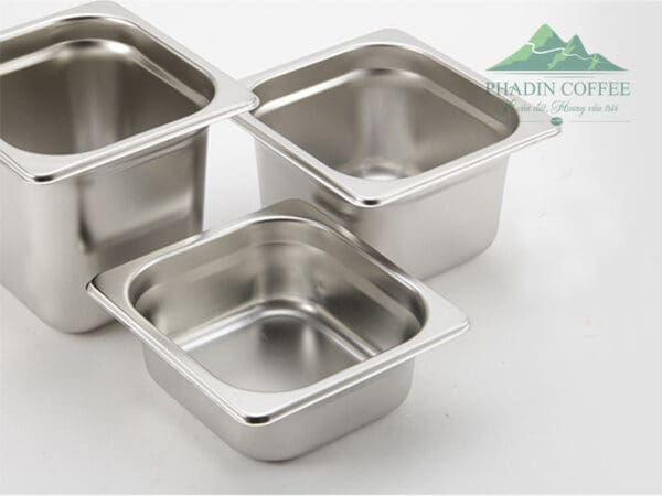 Khay inox 1/6 KT:16*16*10cm