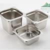 Khay inox 1/6 KT:16*16*10cm