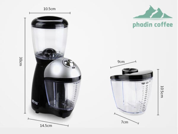 Máy xay cà phê Mitto - ảnh chi tiết 9 tại Phadin