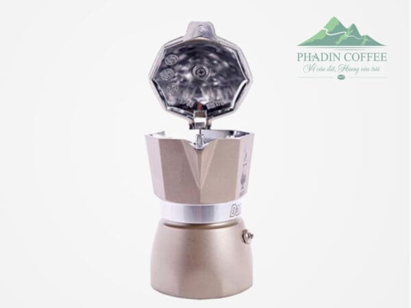 Bình moka pot Bialetti Dama Glamour Pearl