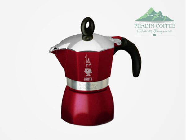 Bình moka pot Bialetti Dama Glamour Red