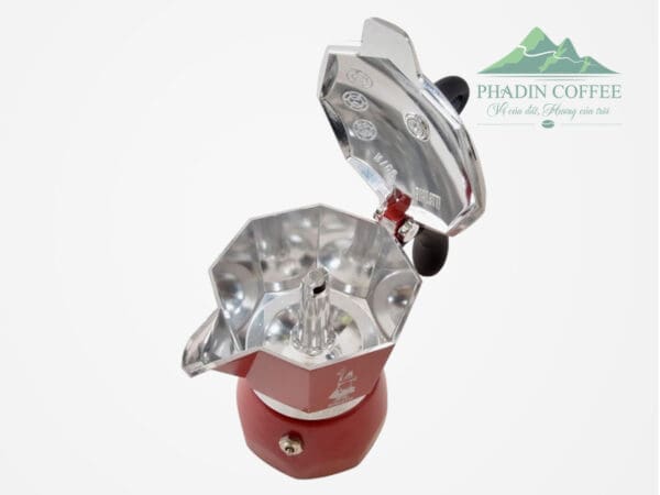 Bình moka pot Bialetti Dama Glamour Red