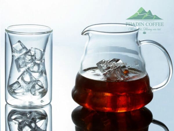 Bình thủy tinh đựng cà phê 360ml