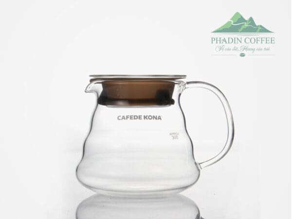 Bình thủy tinh đựng cà phê 360ml