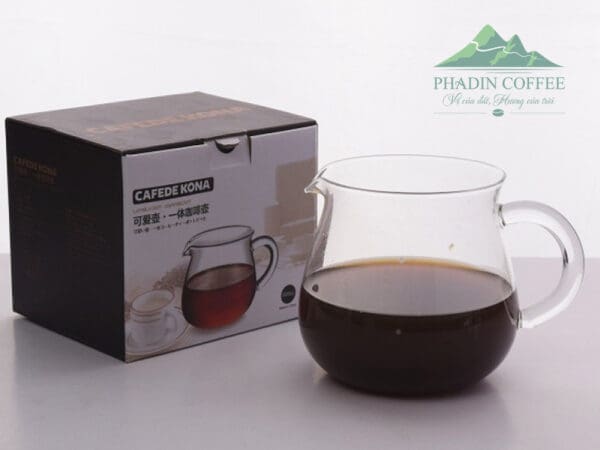 Bình thuỷ tinh đựng cà phê CK8985 600ml