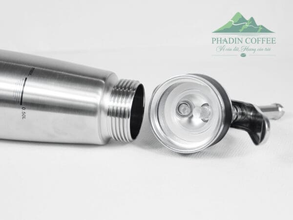 Bình xịt kem tươi Foresto Cream Whipper 500ml - Inox