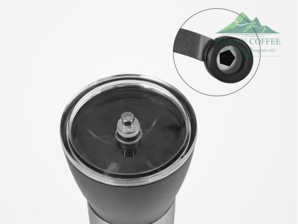 Dụng cụ xay cà phê bằng tay (nhựa cứng trong suốt 2 lớp) - ảnh chi tiết 2 tại Phadin