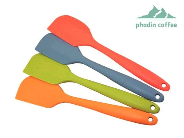 Thìa vét silicon 21 cm