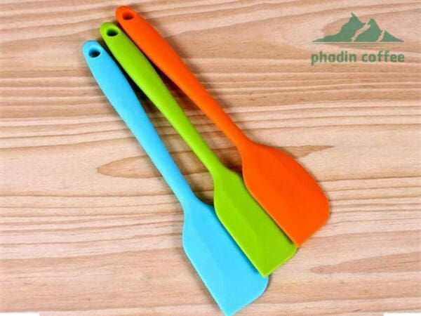 Thìa vét silicon 21 cm