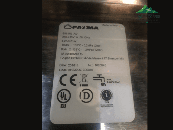 Faema E98 RE-A New 99% (trắng 2016)