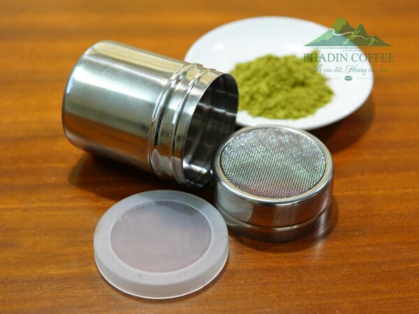 Lọ rắc bột cacao vừa