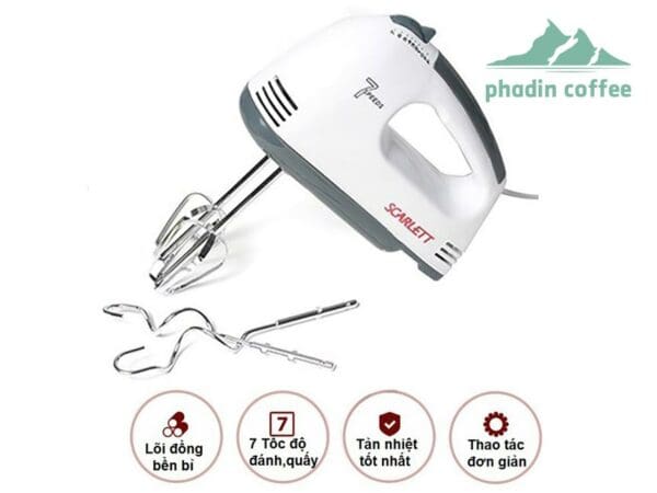 Máy đánh trứng cầm tay Scaret