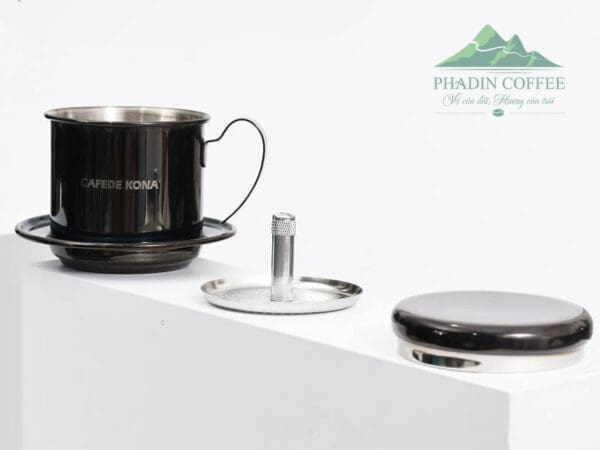 Phin cà phê Cafede Kona inox