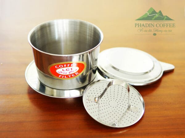Phin cà phê Long Cam 11 lưới gài
