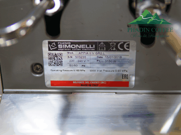 Nuova Simonelli Appia 2 Group Like New 99% (trắng 2018)