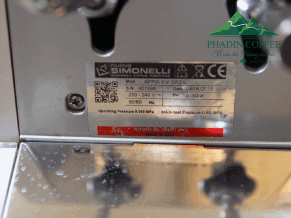 Nuova Simonelli Appia 2 Group Like New 99% (Trắng - 2015)