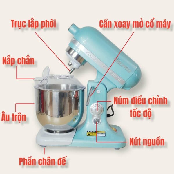 Máy đánh trứng | Máy đánh kem để bàn JOLY QL7500