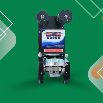 Máy ép miệng ly | Máy dập nắp cốc tự động YUBANN YB-88A