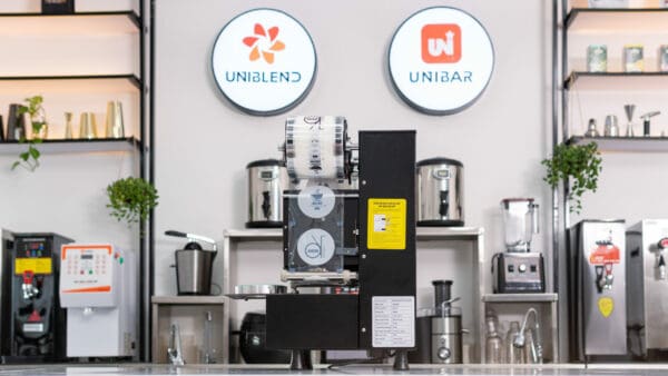 Máy ép miệng ly | Máy dập nắp cốc tự động UNIBAR UBSK-99