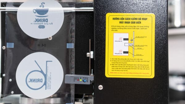 Máy ép miệng ly | Máy dập nắp cốc tự động UNIBAR UBSK-99