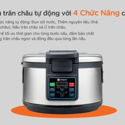 Nồi nấu trân châu tự động Unibar UBSK-16PLUS