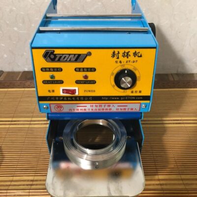Máy ép miệng ly | Máy dập nắp cốc thủ công ETON D7