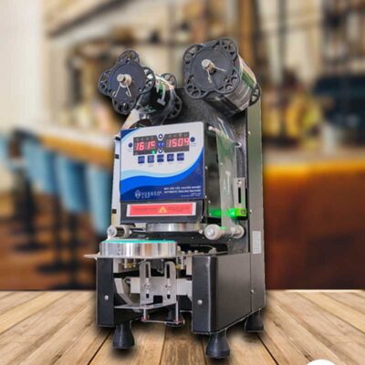 Máy ép miệng ly | Máy dập nắp cốc tự động YUBANN YB-88A