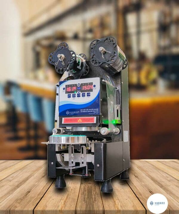 Máy ép miệng ly | Máy dập nắp cốc tự động YUBANN YB-88A