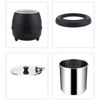 Nồi ủ trân châu vỏ gang 10L