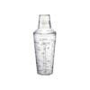 Bình lắc shaker | Bình lắc pha chế cao cấp | Nhựa PC trong suốt | Vạch đậm | 700ml