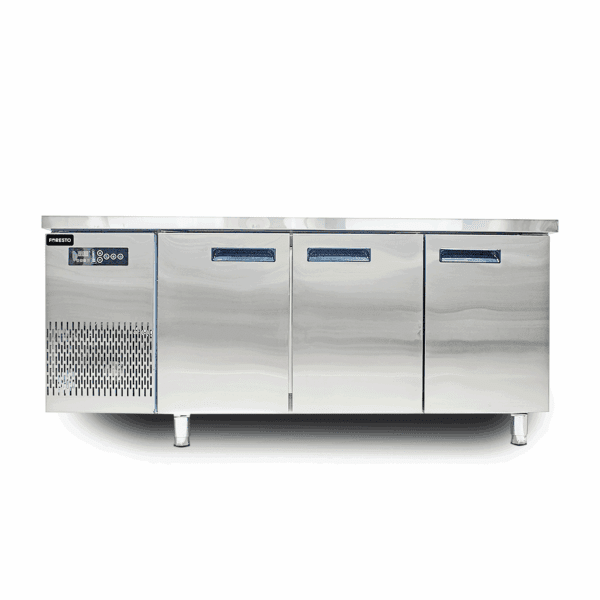 Bàn mát | Bàn lạnh quầy bar FORESTO KM-18 D1800xR600xC800 | Quạt gió | Cánh inox