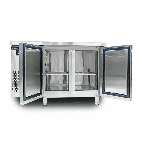 Bàn đông quầy bar FORESTO KM-15 D1500xR600xC800 | Quạt gió | Cánh inox