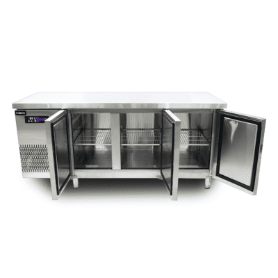 Bàn mát | Bàn lạnh quầy bar FORESTO KM-18 D1800xR700xC800 | Mát trực tiếp | Cánh inox