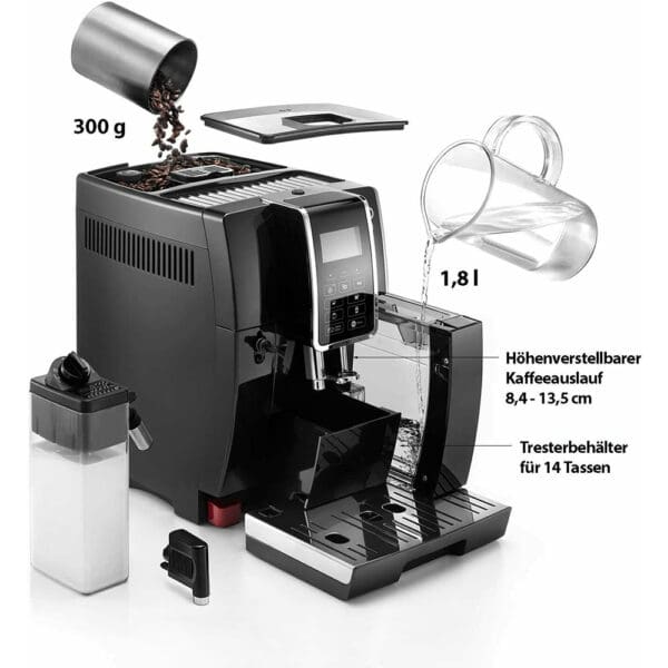Máy pha cà phê Delonghi DINAMICA ECAM 356.57.B made in EU