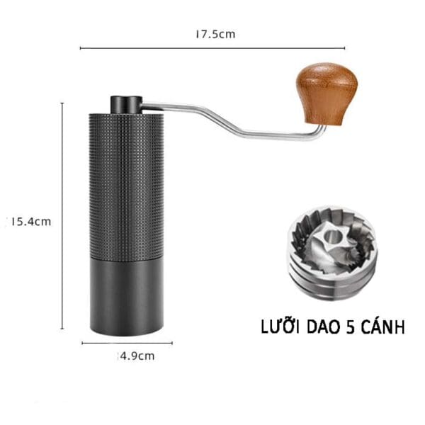 Máy xay cà phê cầm tay Delicio MX1015 - ảnh chi tiết 2 tại Phadin