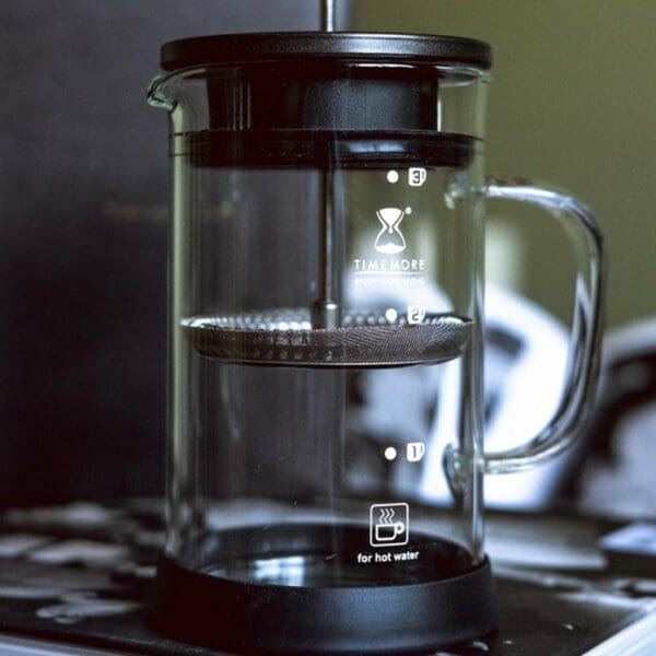 Bình French Press 2 lớp lọc Timemore 3.0 – 600ml