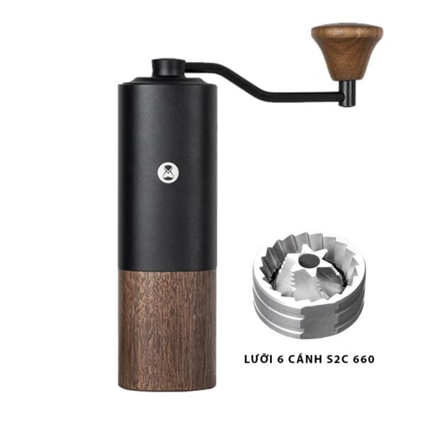 Cối xay cà phê Timemore G3 | Nâng cấp đĩa xay 6 cánh S2C 660 2 lớp răng cưa - ảnh chi tiết 6 tại Phadin